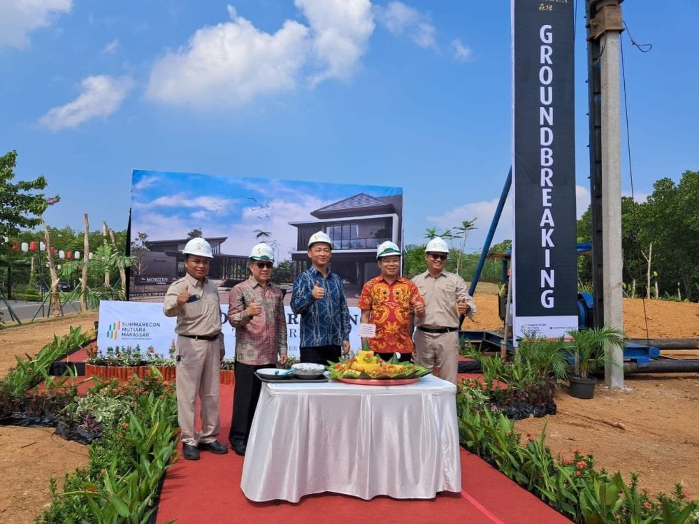 Summarecon dan Sumitomo Groundbreaking Hunian ala Jepang The Morizen