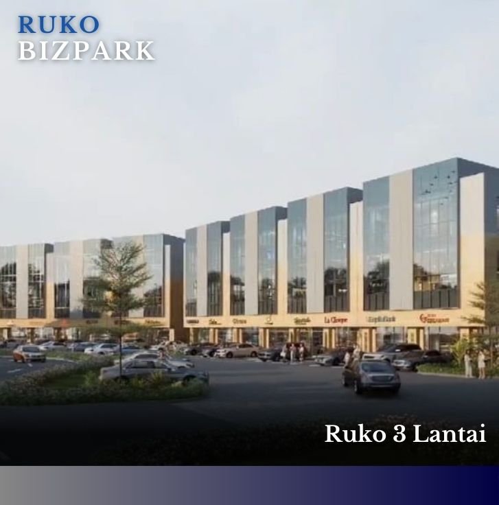 Ruko Bizpark Investasi Cerdas di Lokasi Premium