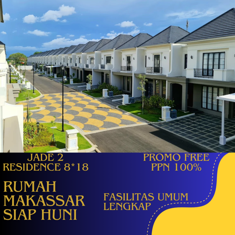 Jade 2 Residence Summarecon Makassar – Hunian Modern 2 Lantai